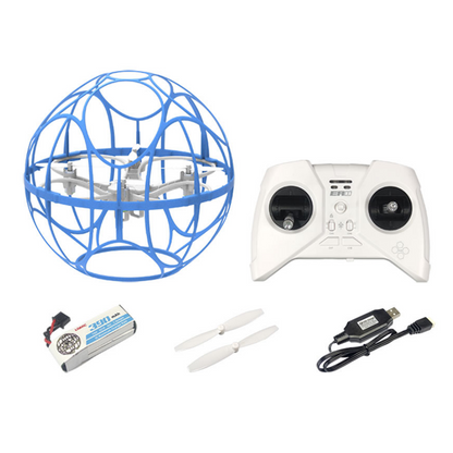 Blue LDARC Lightning FBB200 drone soccer quadcopter
