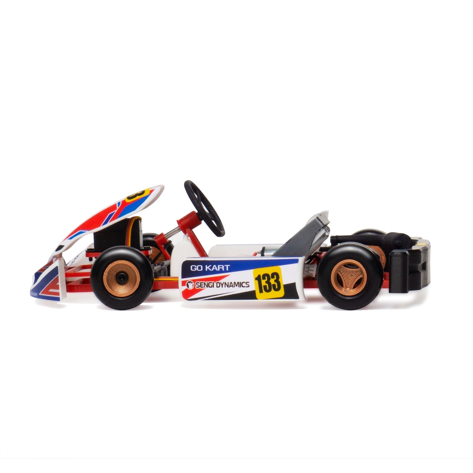Sengi Kart-80 compact RC kart side profile