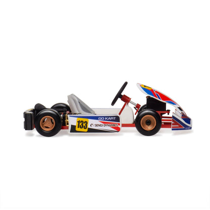 Sengi Kart-80 micro RC kart rear chassis detail