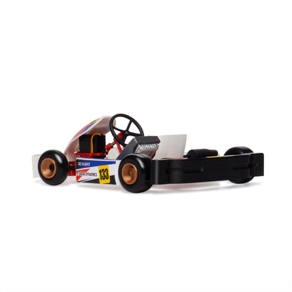 Sengi Kart-80 silicone tires and body detail