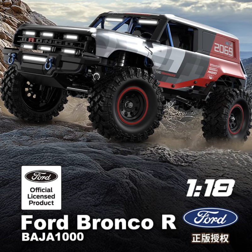 MJX H18P 1/18 brushless Ford Bronco RC crawler