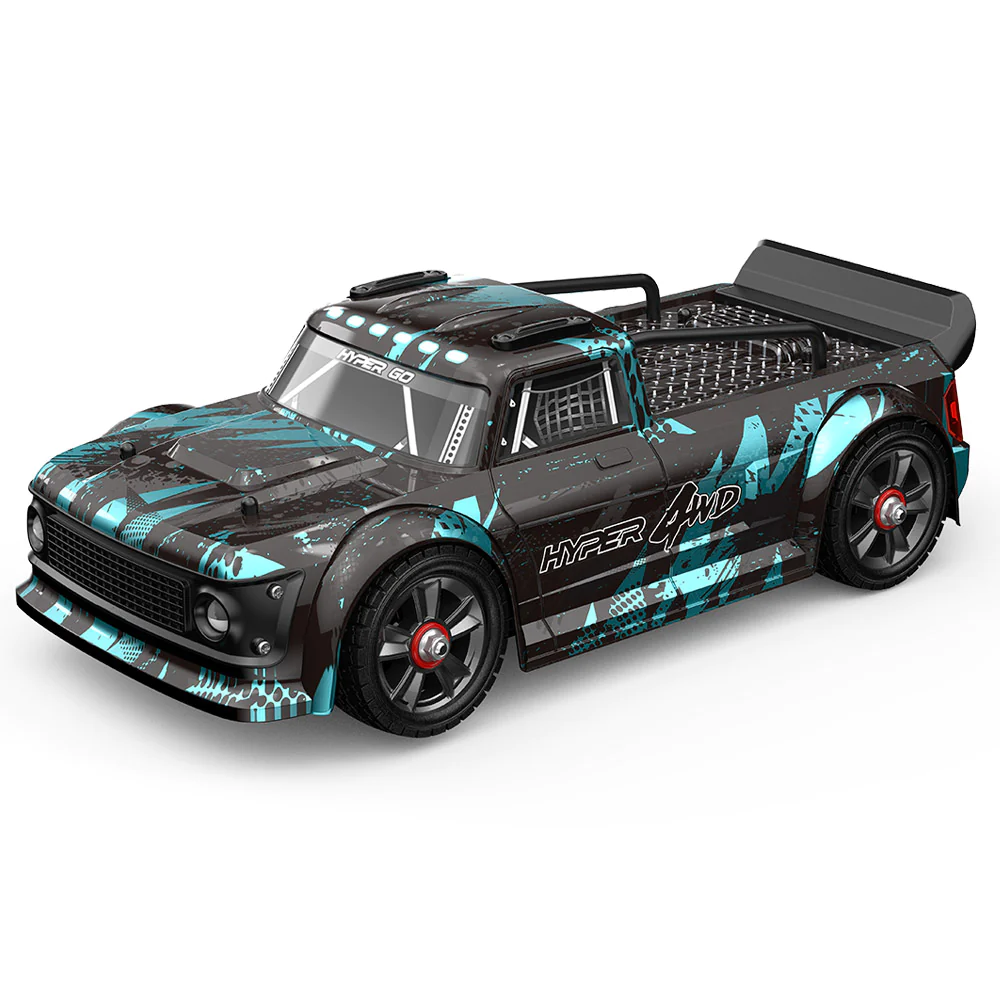 MJX Hyper Go 14301 brushless rally car front action view