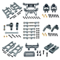 MJX Hyper Go 12212 Aluminum Upgrade Kit 1/12 RC Car Full Metal Suspension & Steering Set (6061 Alloy)