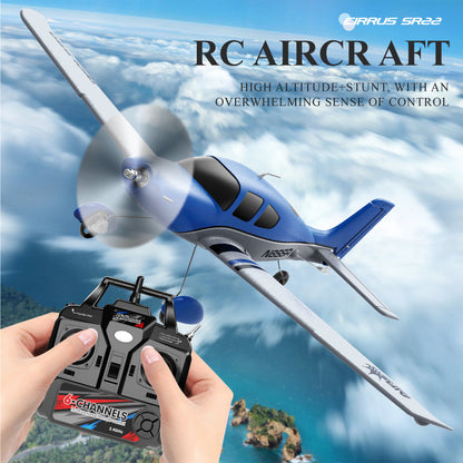 Qidi A580 Cirrus SR22 4CH RC Airplane – 52cm Wingspan, Brushless Motor, RTF/BNF Options