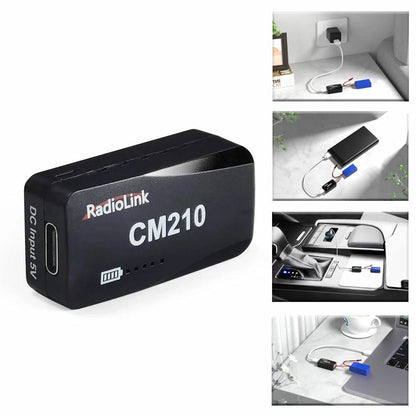 CM210 Type-C input and 2S balance connector details