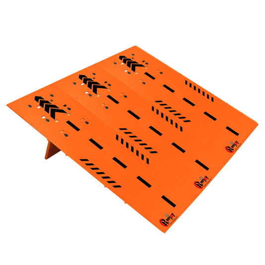 RCENJOY RC Car Jump Ramp – Takeoff Stunt Ramp Playset for 1/12, 1/14, 1/16, 1/18 & 1/24 Scale RC Cars and Trucks