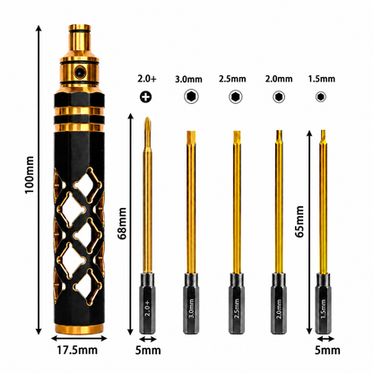 RC repair tool for cars drones helicopters and boats