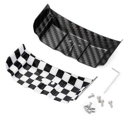 RC Rear Wing Set (2PCS) for Losi Micro-B & WLToys 244016 | 1/24 Buggy Car Upgrade Lightweight Plastic Wing with Mounting Accessories