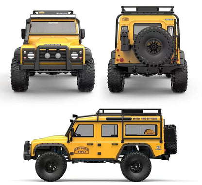 Yellow MJX H8H ALLROCK RC crawler