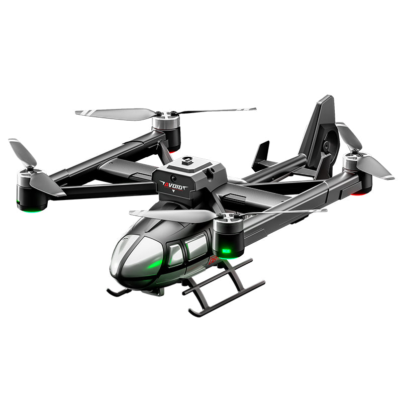Black and silver JJRC X38 RC quadcopter