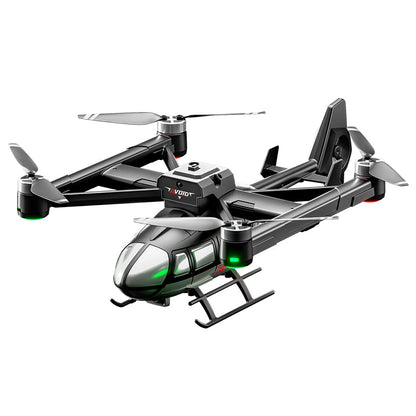 Black and silver JJRC X38 RC quadcopter