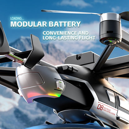 JJRC X38 black quadcopter body detail