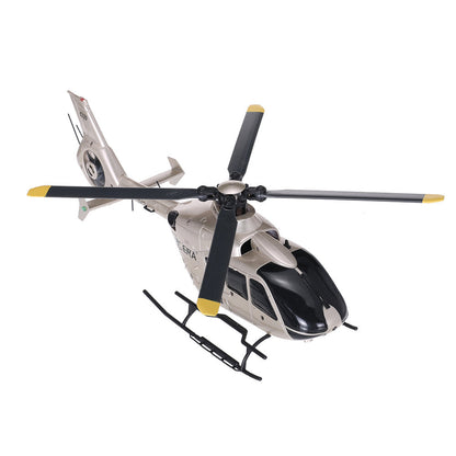 C123 PRO flybarless helicopter front angle