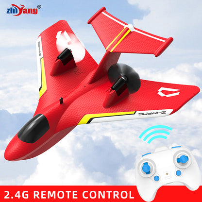 Red ZHIYANG ZY-425 sea land and air RC plane