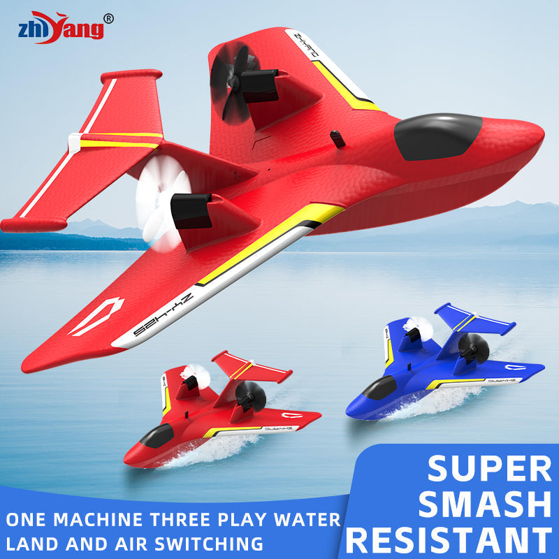 ZHIYANG ZY-425 RC airplane gliding on water