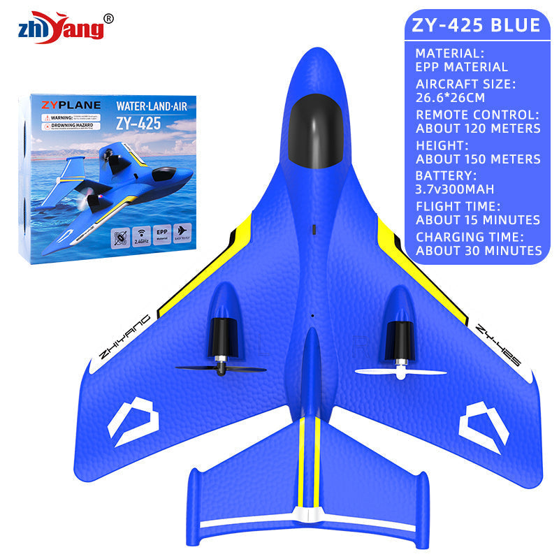 Blue ZHIYANG ZY-425 260mm RC airplane