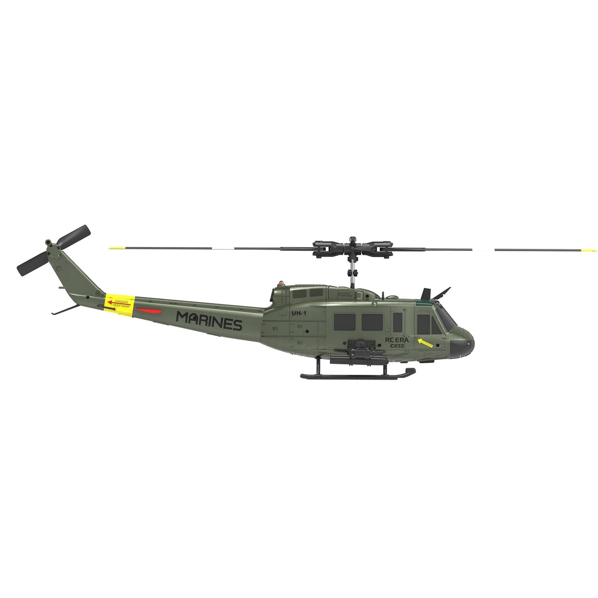 RC ERA C032 flybarless helicopter in flight