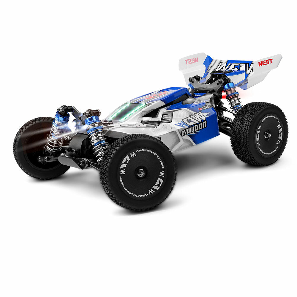 WLTOYS 144011 blue 1/14 brushed 4WD RC car RTR set