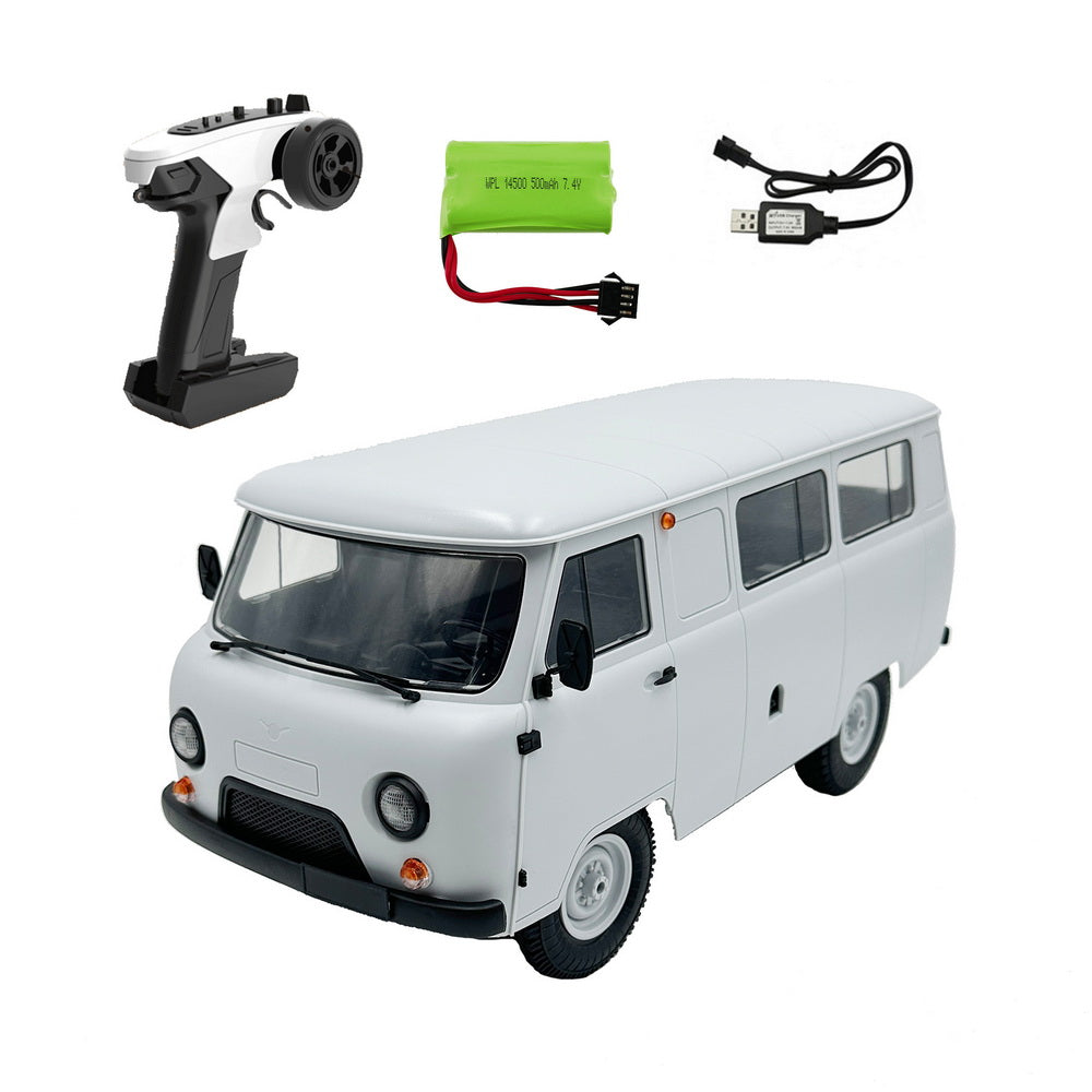 WPL C104 UAZ-452 Bread Loaf RC van Light Gray