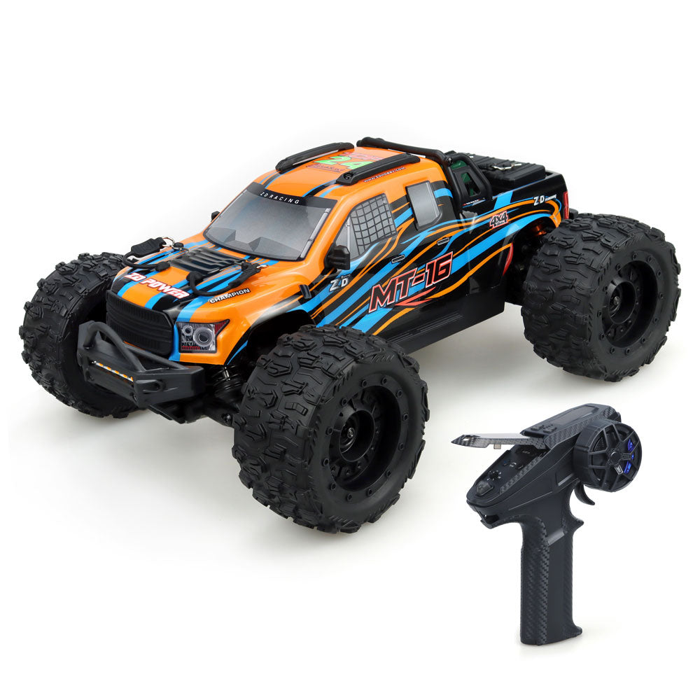 ZD Racing MT16 1/16 brushless 4WD RC monster truck – view 1